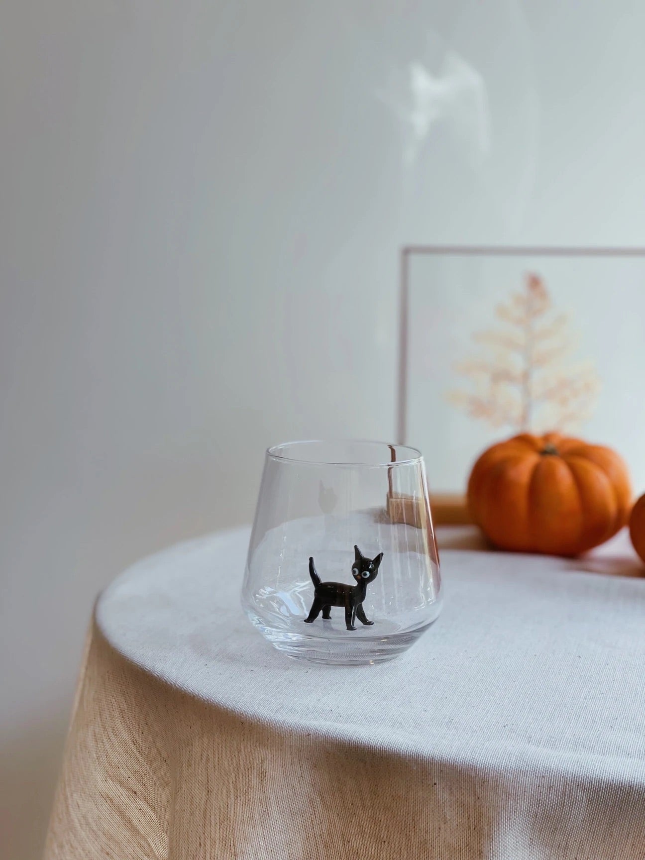 Katze Glas
