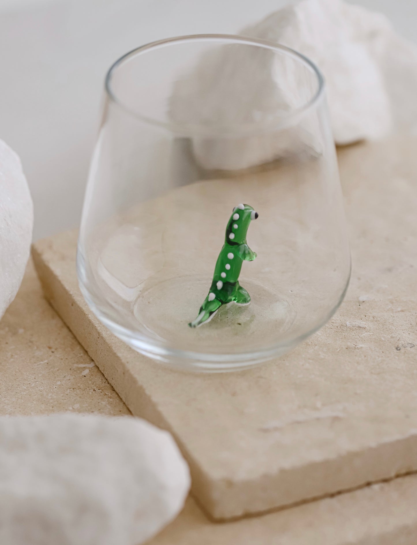 Dinosaurier Glas