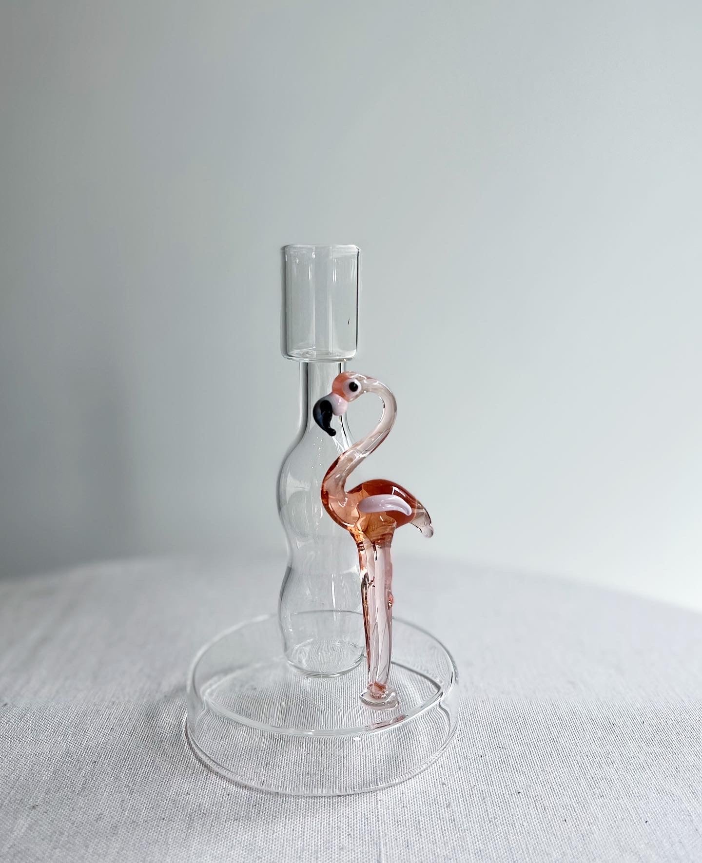Flamingo Kerzenständer