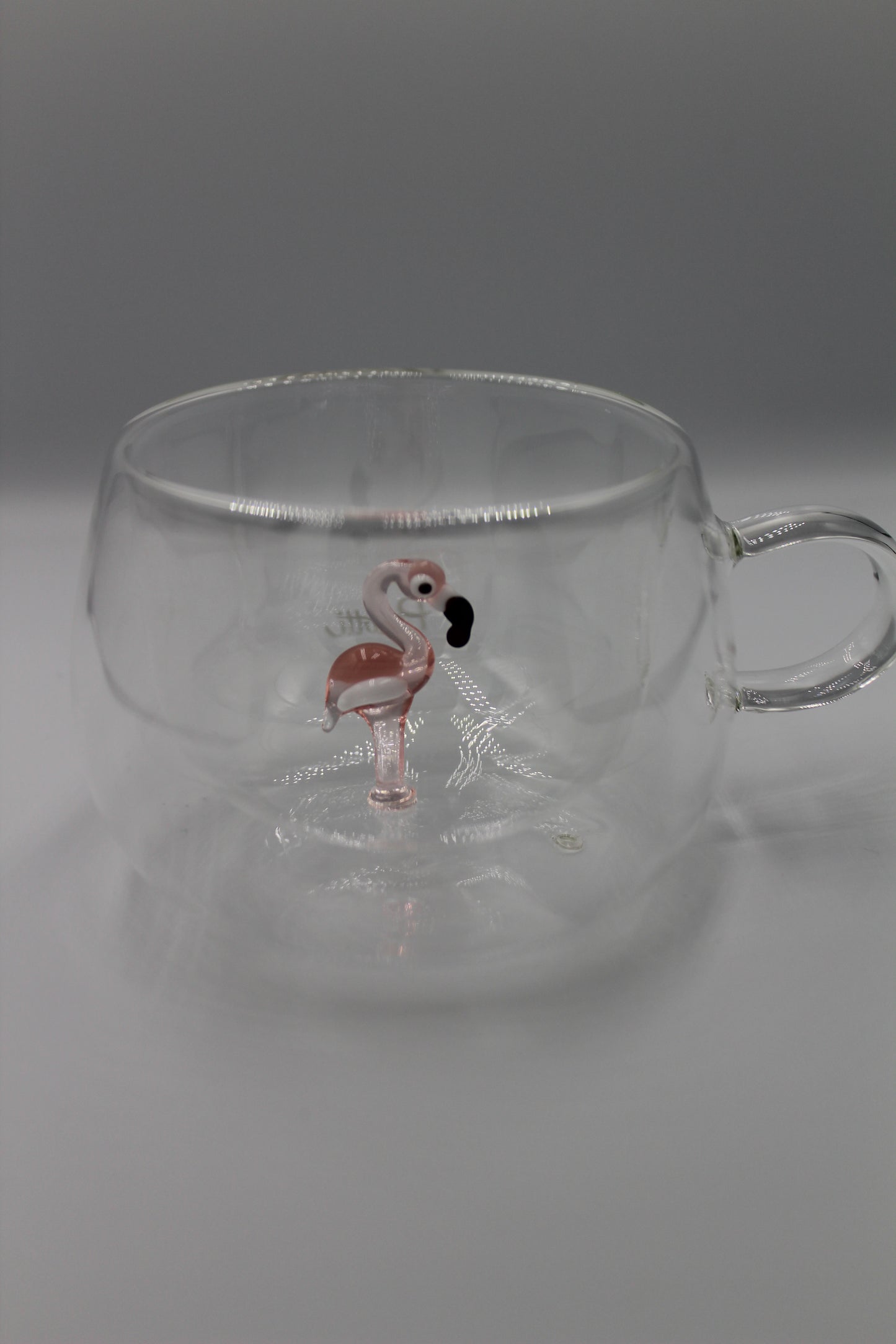 Tasse mit Henkel Flamingo