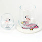 Shotglas Flamingo