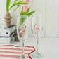 Flamingo Champagnerglas