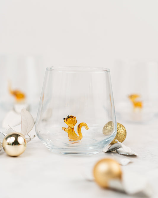 Eichhörnchen Glas