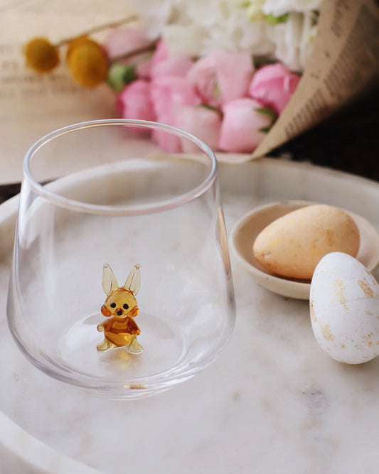 Osterhase Glas